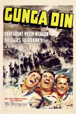 Poster for Gunga Din (1939)