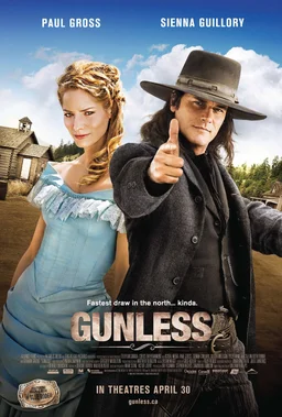 Poster for Gunless (2010)