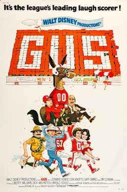 Poster for Gus (1976)