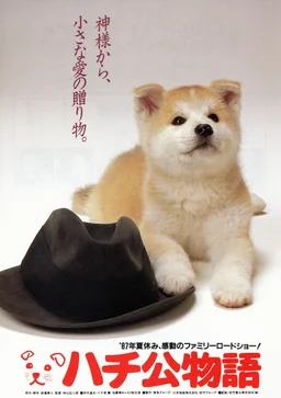 Poster for Hachi-ko (1987)