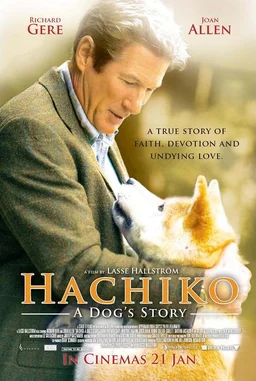Poster for Hachi: A Dog's Tale (2009)