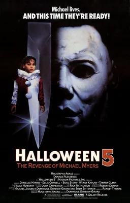 Poster for Halloween 5: The Revenge of Michael Myers (1989)