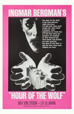 Poster for Hour of the Wolf (1968)