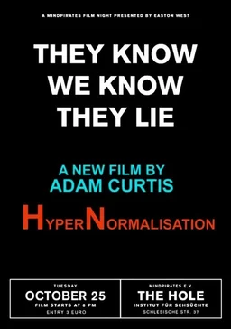 Poster for HyperNormalisation (2016)