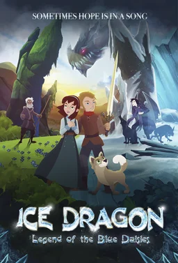 Poster for Ice Dragon: Legend of the Blue Daisies (2018)