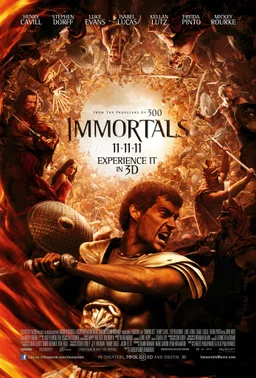Poster for Immortals (2011)