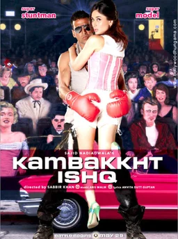 Poster for Kambakkht Ishq (2009)
