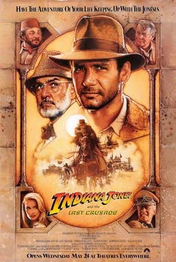 Poster for Indiana Jones and the Last Crusade (1989)