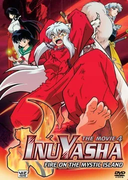 Poster for Inuyasha the Movie 4: Fire on the Mystic Island (2004)