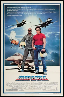 Poster for Iron Eagle (1986)