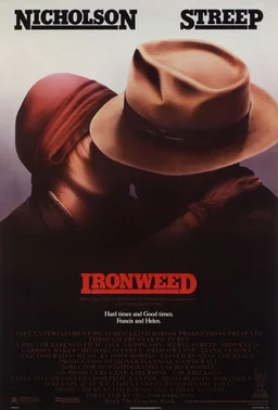 Poster for Ironweed (1987)