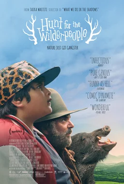 Poster for Hunt for the Wilderpeople (2016)