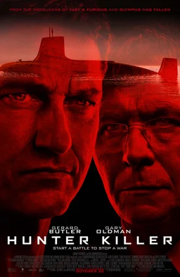 Poster for Hunter Killer (2018)