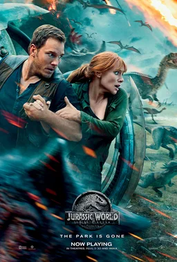 Poster for Jurassic World: Fallen Kingdom (2018)