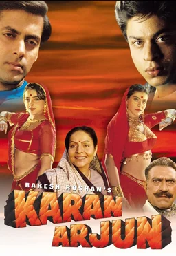 Poster for Karan Arjun (1995)
