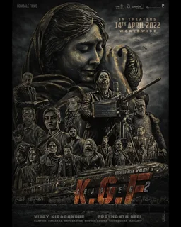 Poster for K.G.F: Chapter 2 (2022)