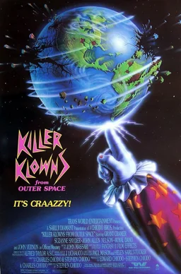 Poster for Killer Klowns from Outer Space (1988)