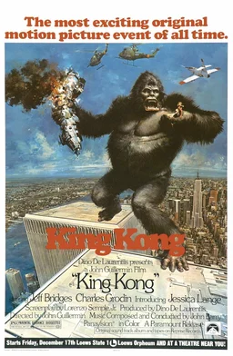Poster for King Kong (1976)
