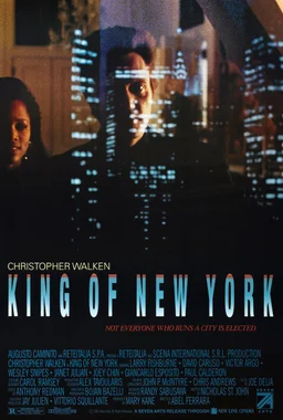 Poster for King of New York (1990)