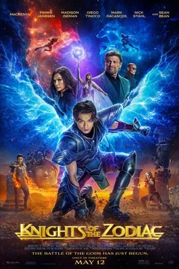 Poster for Knights of the Zodiac (2023)
