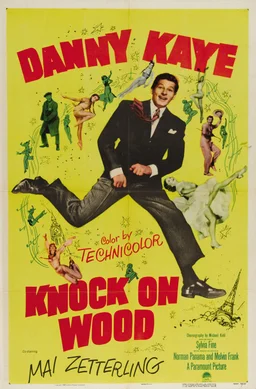 Poster for Knock on Wood (1954)