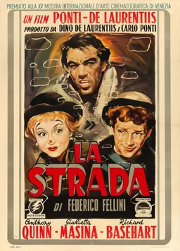 Poster for La strada (1954)