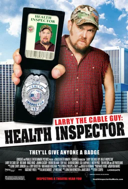Poster for Larry the Cable Guy: Health Inspector (2006)