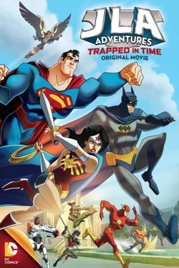 Poster for JLA Adventures: Trapped in Time (2014)