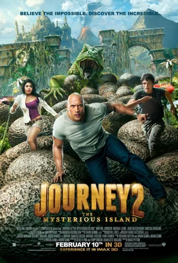 Poster for Journey 2: The Mysterious Island (2012)