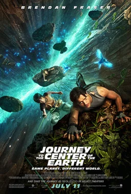 Poster for Journey to the Center of the Earth (2008)