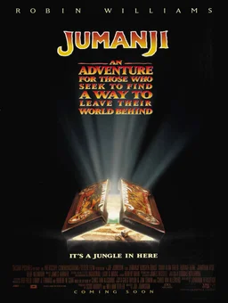 Poster for Jumanji (1995)