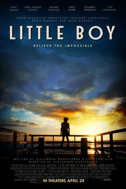 Poster for Little Boy (2015)