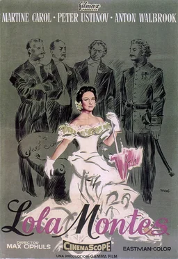 Poster for Lola Montès (1955)