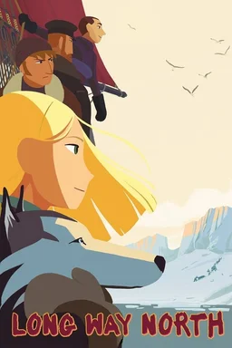 Poster for Long Way North (2015)