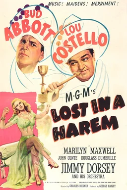 Poster for Lost in a Harem (1944)