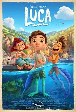 Poster for Luca (2021)