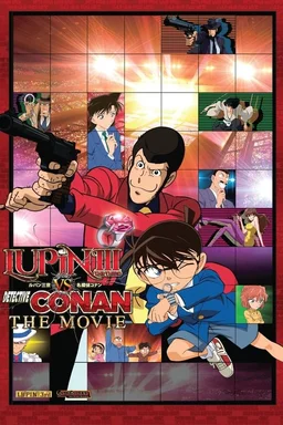 Poster for Lupin III vs. Detective Conan: The Movie (2013)