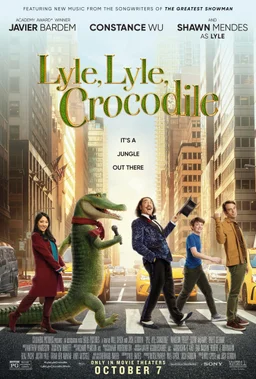 Poster for Lyle, Lyle, Crocodile (2022)
