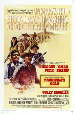 Poster for Mackenna's Gold (1969)