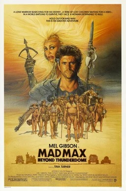 Poster for Mad Max Beyond Thunderdome (1985)