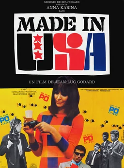 Poster for Made in U.S.A (1966)