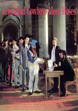 Poster for Leningrad Cowboys Meet Moses (1994)