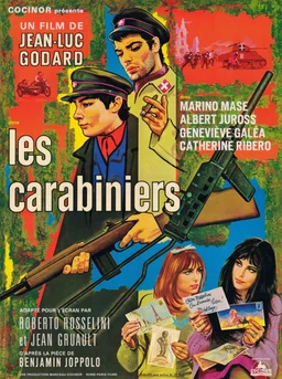 Poster for The Carabineers (1963)
