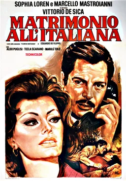 Poster for Marriage Italian Style (1964)