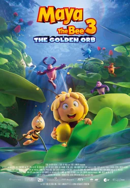 Poster for Maya the Bee 3: The Golden Orb (2021)