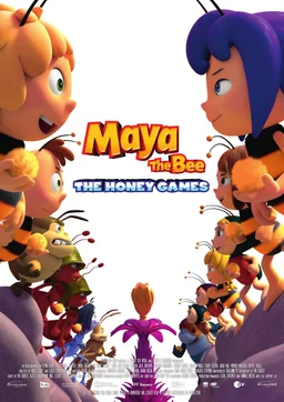 Poster for Maya the Bee: The Honey Games (2018)