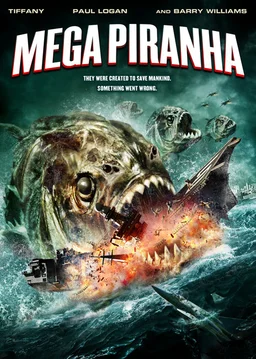Poster for Mega Piranha (2010)