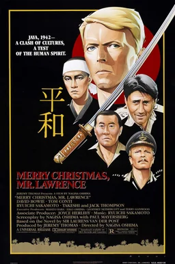 Poster for Merry Christmas Mr. Lawrence (1983)