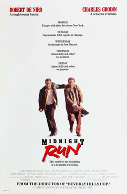 Poster for Midnight Run (1988)