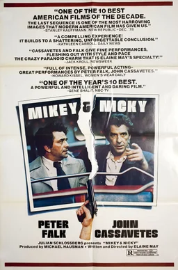 Poster for Mikey and Nicky (1976)